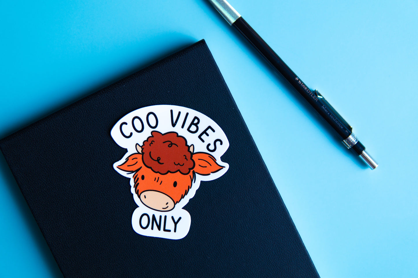 Coo Vibes Only | Matte Vinyl Sticker