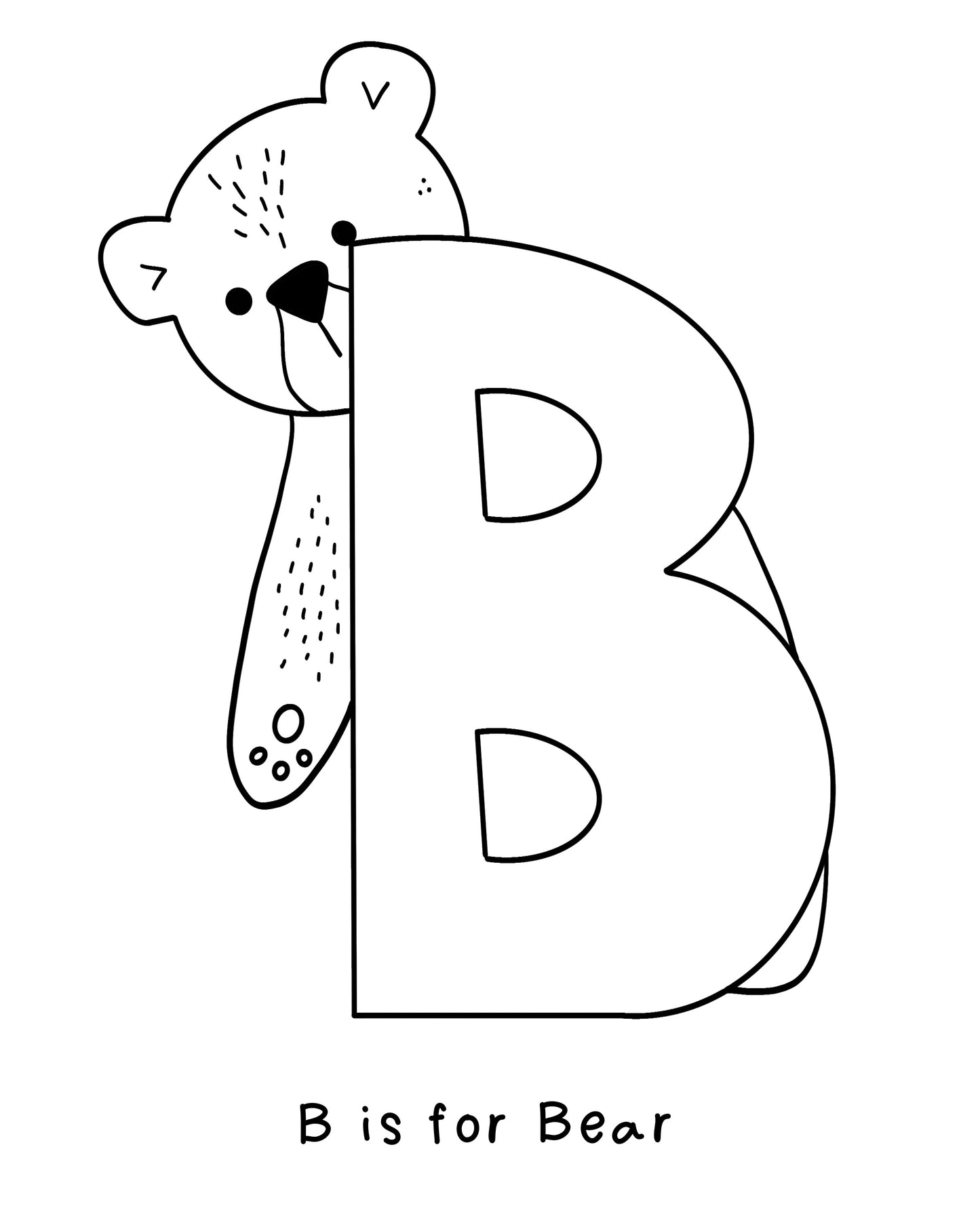 Animal ABC | Colouring Book