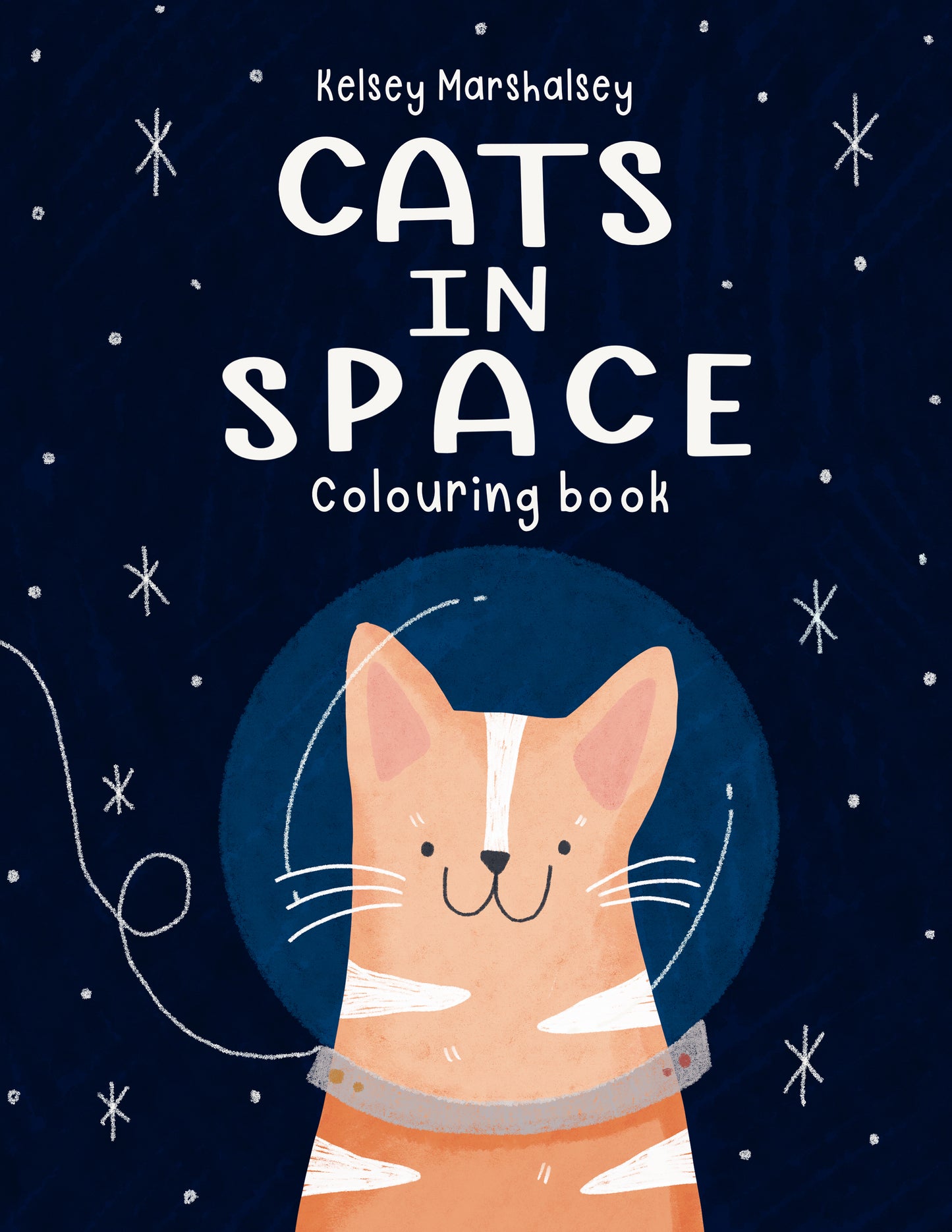 Cats in Space | Colouring Book