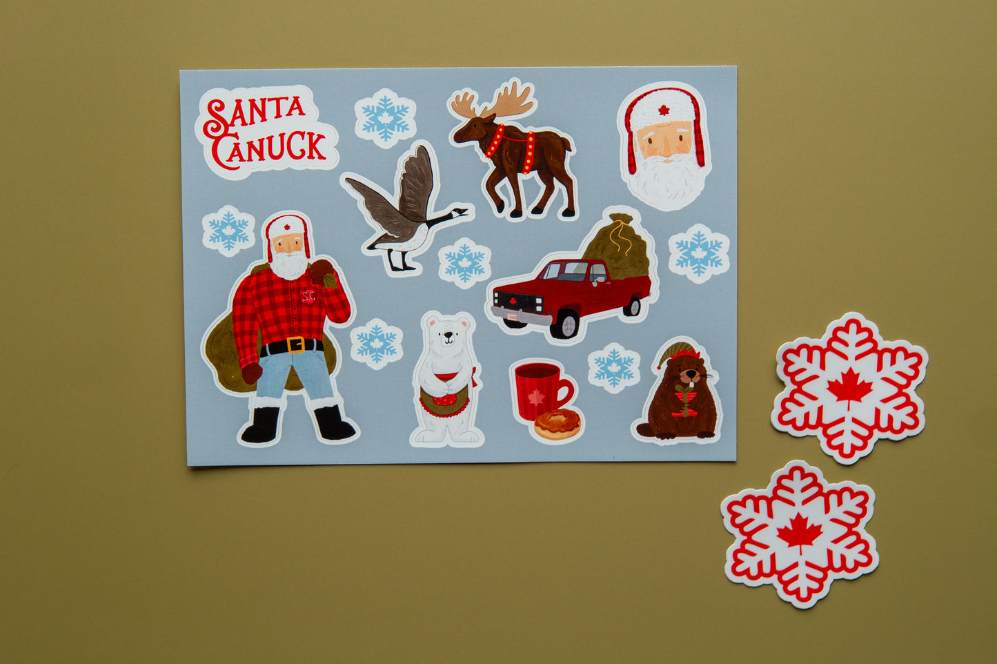 LIMITED EDITION: Santa Canuck's North Pole Delivery Gift Set