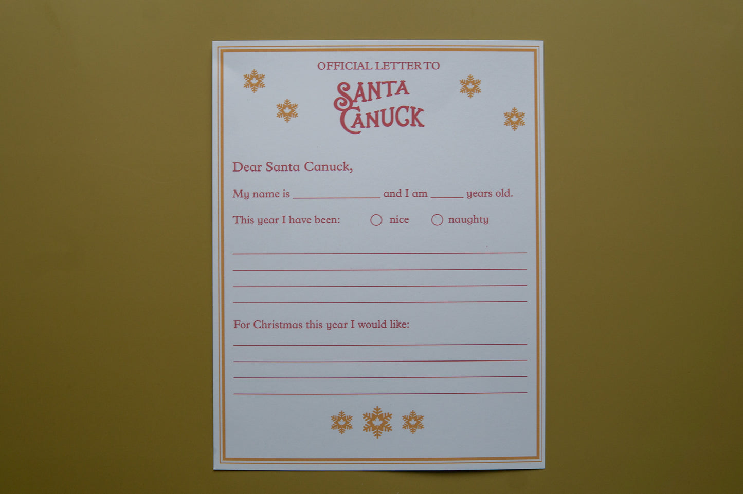 LIMITED EDITION: Santa Canuck's North Pole Delivery Gift Set