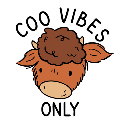 Coo Vibes Only | Matte Vinyl Sticker