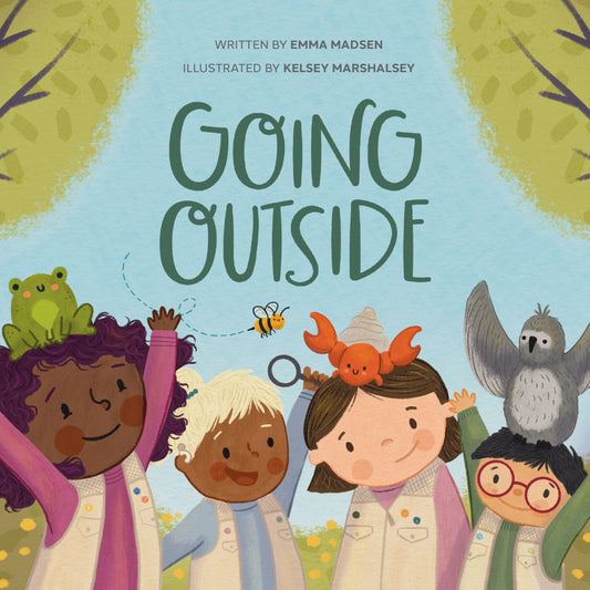Going Outside | Hardcover Book